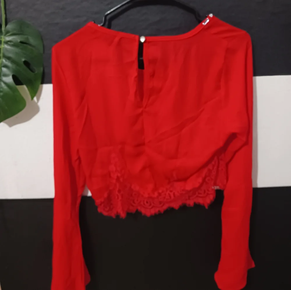 Bundle of NEW Women rhinestone bling round neck bell sleeve blouses - Picture 6 of 16